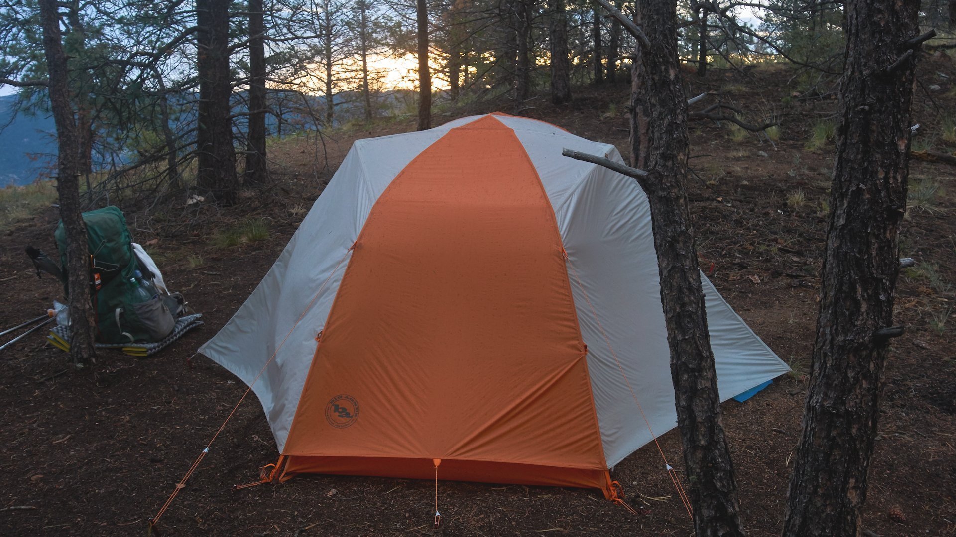 Colorado Trail: Unsere Campsite im Segment 2 des Colorado Trail