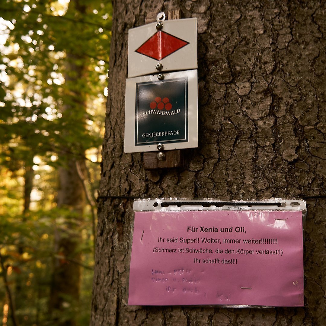 Schwarzwald Genießerpfade: „Schmerz ist Schwäche …“